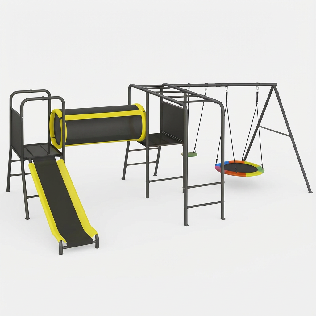 亚马逊主图-儿童户外游乐设备