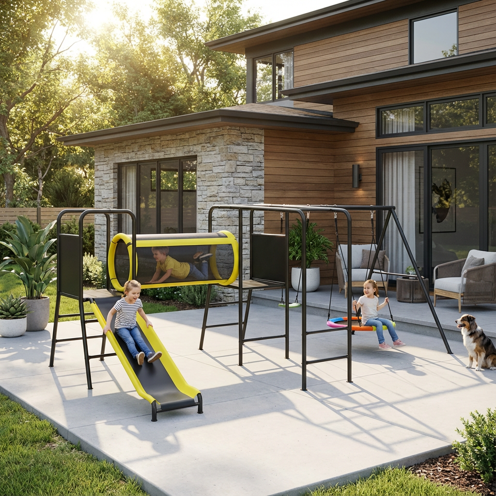 亚马逊场景图-家庭后院环境